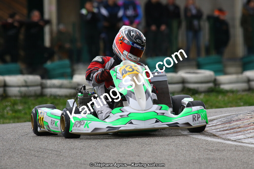 09 & 10/03/2019 : 1ère manche du Championnat du Sud à Alès (Photos Stéphane Agnus) 2019 — karting