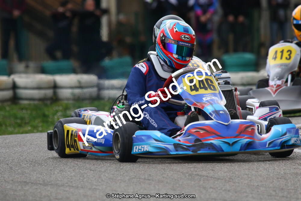 09 & 10/03/2019 : 1ère manche du Championnat du Sud à Alès (Photos Stéphane Agnus) 2019 — karting
