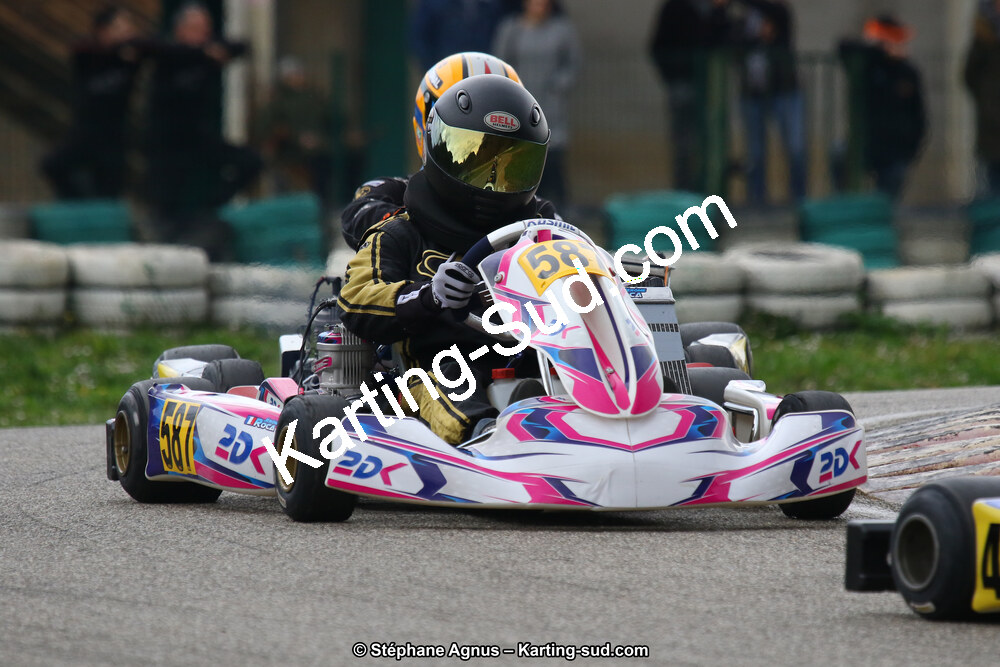09 & 10/03/2019 : 1ère manche du Championnat du Sud à Alès (Photos Stéphane Agnus) 2019 — karting