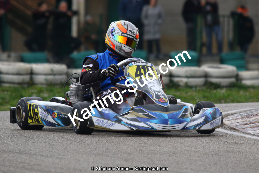 09 & 10/03/2019 : 1ère manche du Championnat du Sud à Alès (Photos Stéphane Agnus) 2019 — karting