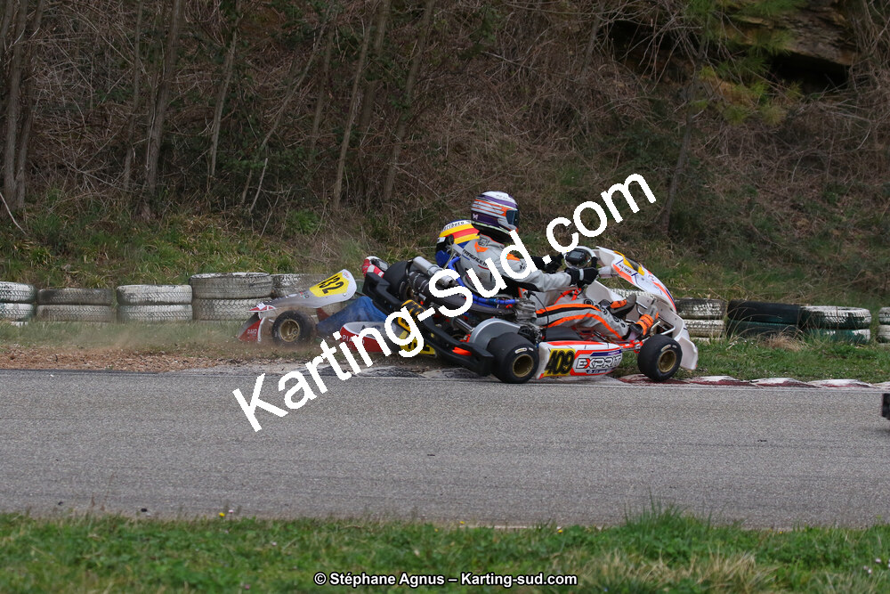 09 & 10/03/2019 : 1ère manche du Championnat du Sud à Alès (Photos Stéphane Agnus) 2019 — karting