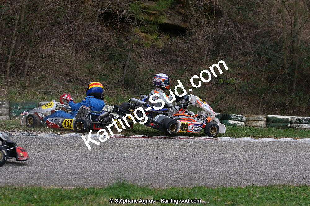 09 & 10/03/2019 : 1ère manche du Championnat du Sud à Alès (Photos Stéphane Agnus) 2019 — karting