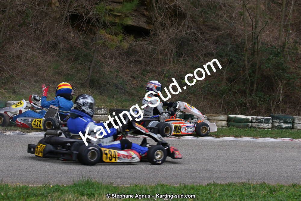 09 & 10/03/2019 : 1ère manche du Championnat du Sud à Alès (Photos Stéphane Agnus) 2019 — karting