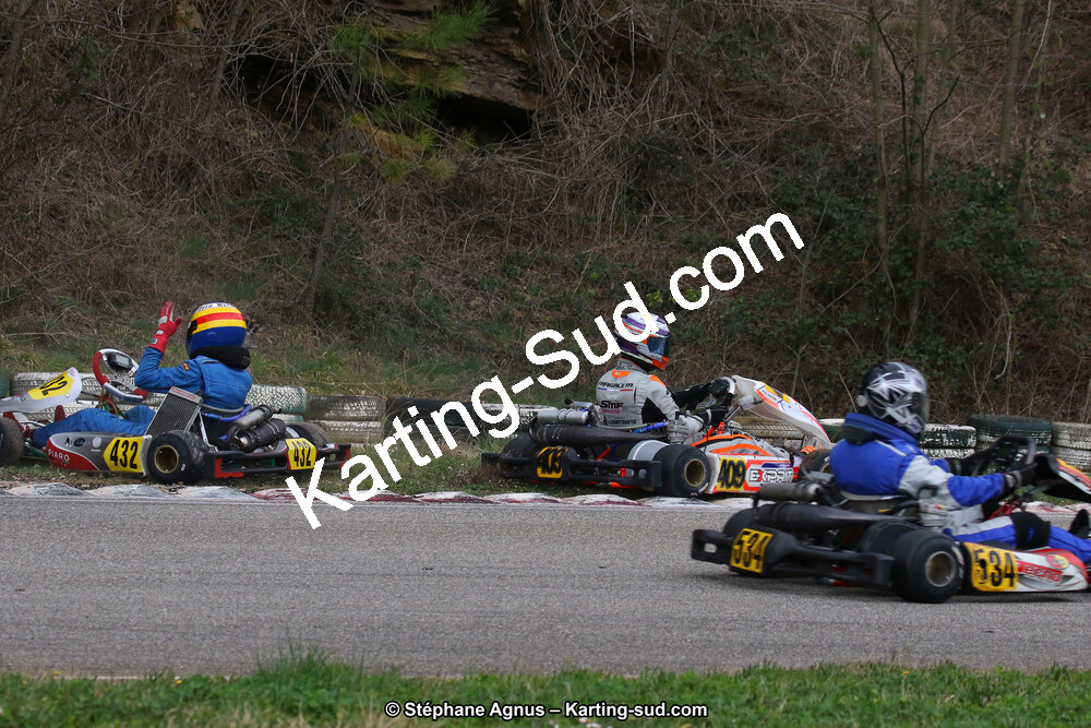 09 & 10/03/2019 : 1ère manche du Championnat du Sud à Alès (Photos Stéphane Agnus) 2019 — karting