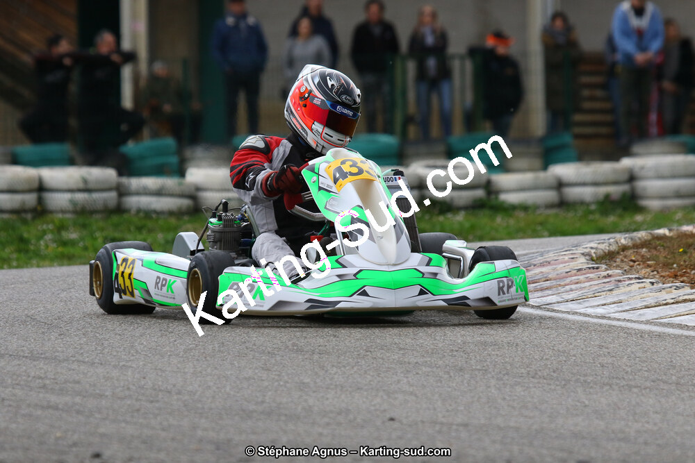 09 & 10/03/2019 : 1ère manche du Championnat du Sud à Alès (Photos Stéphane Agnus) 2019 — karting