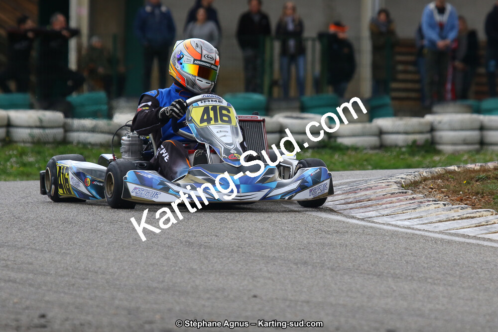 09 & 10/03/2019 : 1ère manche du Championnat du Sud à Alès (Photos Stéphane Agnus) 2019 — karting