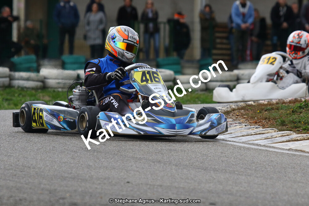 09 & 10/03/2019 : 1ère manche du Championnat du Sud à Alès (Photos Stéphane Agnus) 2019 — karting