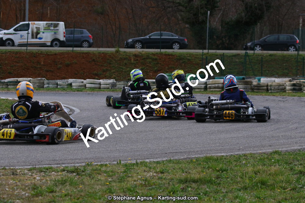 09 & 10/03/2019 : 1ère manche du Championnat du Sud à Alès (Photos Stéphane Agnus) 2019 — karting