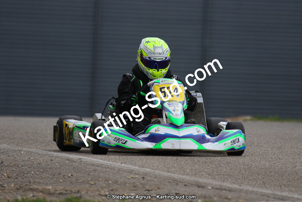 09 & 10/03/2019 : 1ère manche du Championnat du Sud à Alès (Photos Stéphane Agnus) 2019 — karting