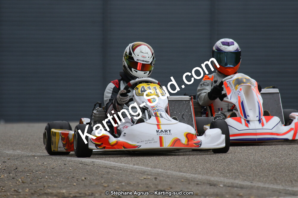 09 & 10/03/2019 : 1ère manche du Championnat du Sud à Alès (Photos Stéphane Agnus) 2019 — karting