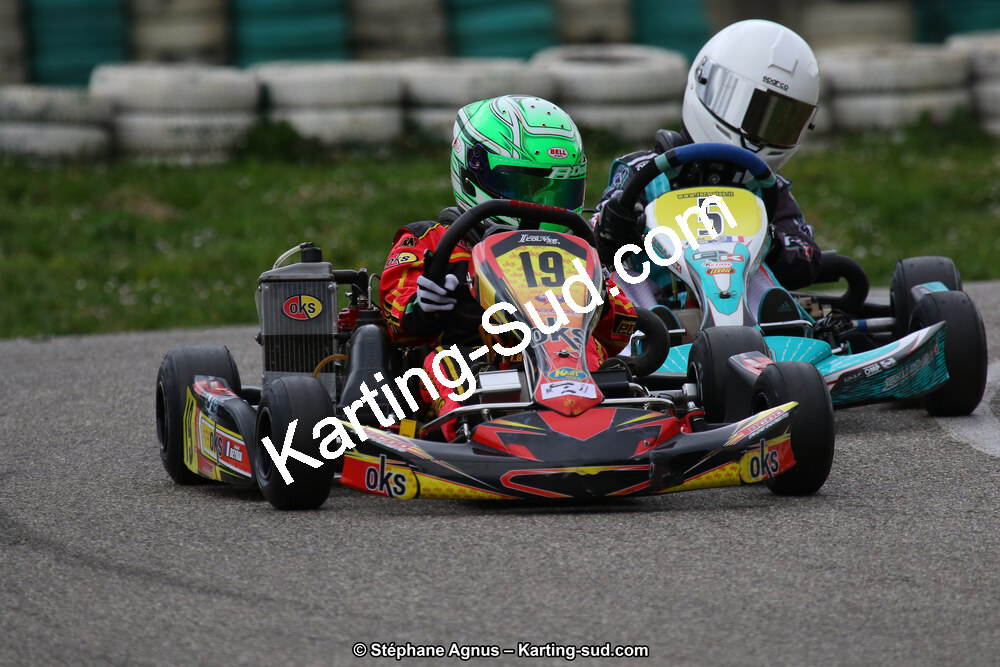 09 & 10/03/2019 : 1ère manche du Championnat du Sud à Alès (Photos Stéphane Agnus) 2019 — karting