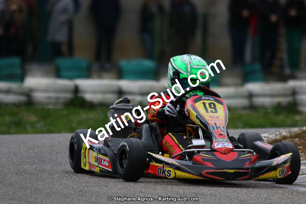 09 & 10/03/2019 : 1ère manche du Championnat du Sud à Alès (Photos Stéphane Agnus) 2019 — karting