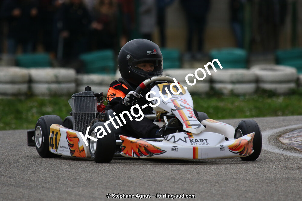 09 & 10/03/2019 : 1ère manche du Championnat du Sud à Alès (Photos Stéphane Agnus) 2019 — karting