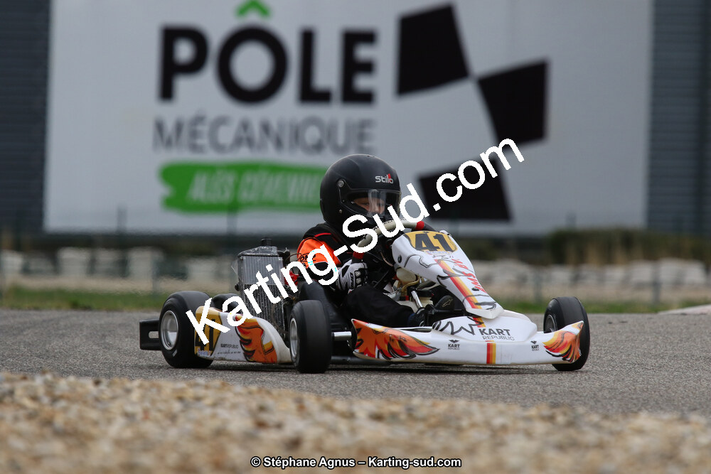 09 & 10/03/2019 : 1ère manche du Championnat du Sud à Alès (Photos Stéphane Agnus) 2019 — karting