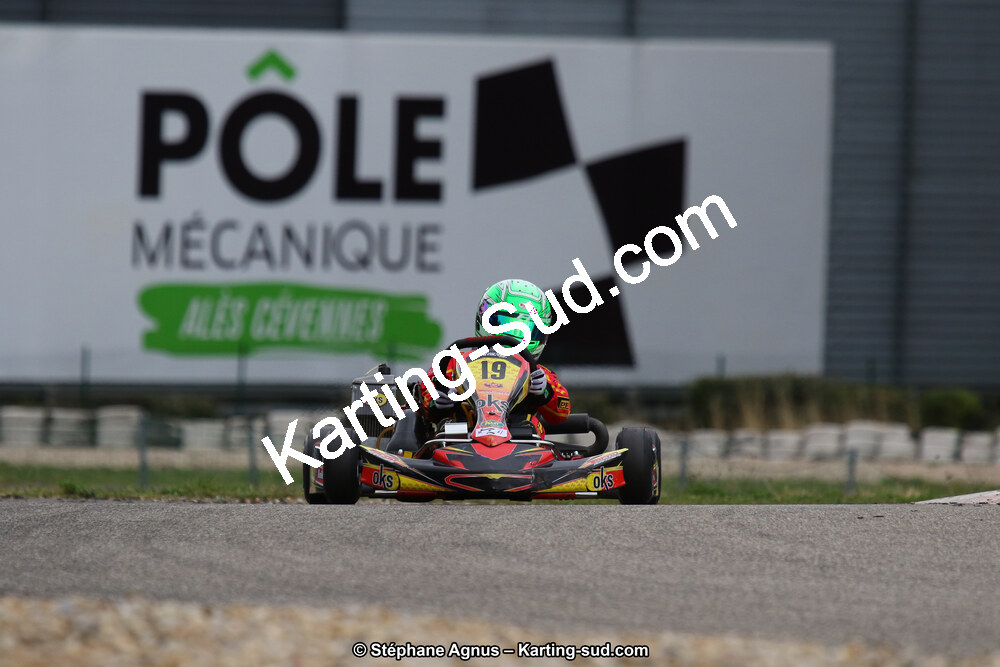 09 & 10/03/2019 : 1ère manche du Championnat du Sud à Alès (Photos Stéphane Agnus) 2019 — karting