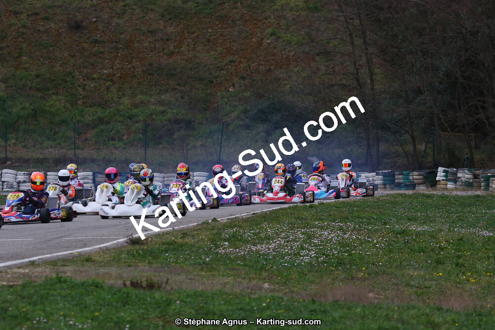 09 & 10/03/2019 : 1ère manche du Championnat du Sud à Alès (Photos Stéphane Agnus) 2019 — karting