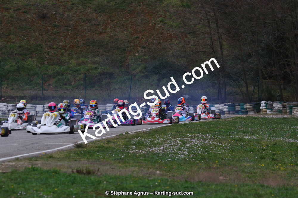 09 & 10/03/2019 : 1ère manche du Championnat du Sud à Alès (Photos Stéphane Agnus) 2019 — karting