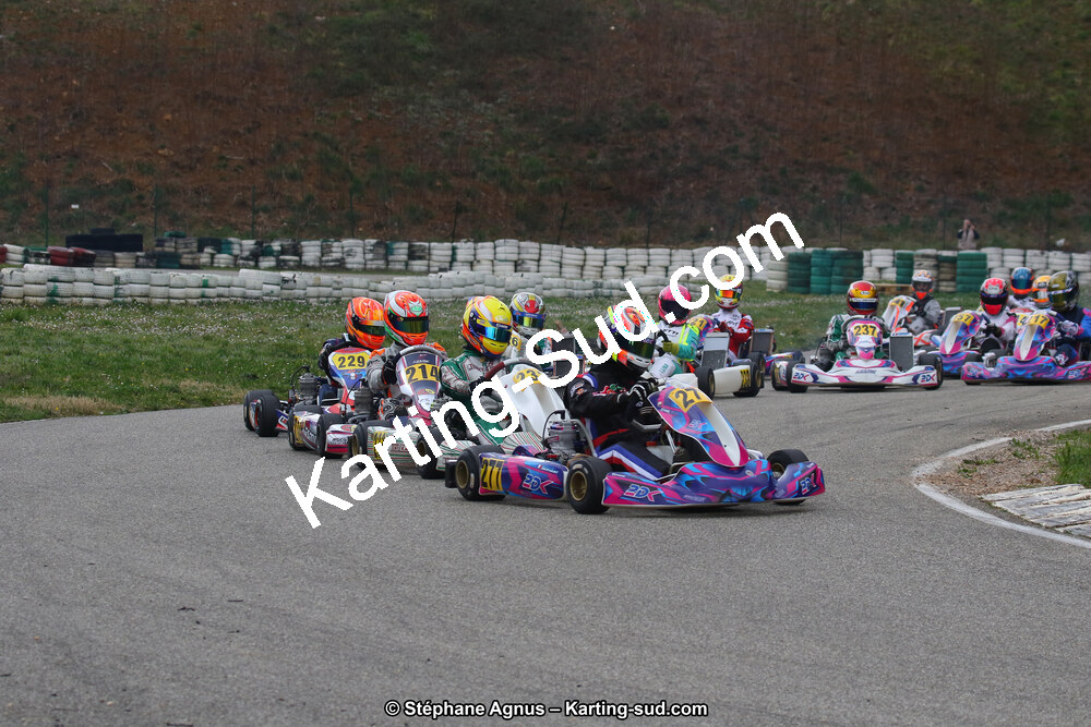 09 & 10/03/2019 : 1ère manche du Championnat du Sud à Alès (Photos Stéphane Agnus) 2019 — karting