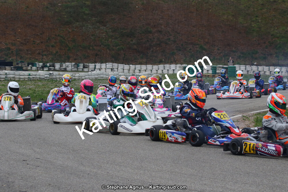 09 & 10/03/2019 : 1ère manche du Championnat du Sud à Alès (Photos Stéphane Agnus) 2019 — karting