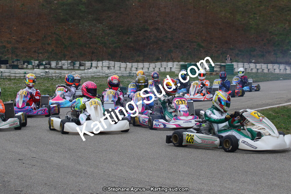 09 & 10/03/2019 : 1ère manche du Championnat du Sud à Alès (Photos Stéphane Agnus) 2019 — karting