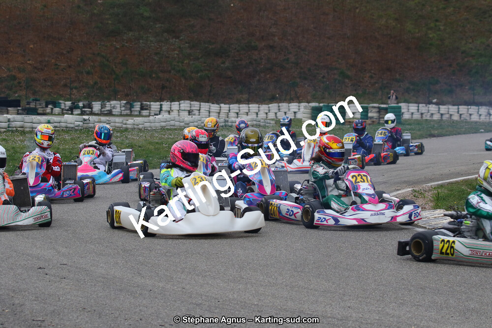 09 & 10/03/2019 : 1ère manche du Championnat du Sud à Alès (Photos Stéphane Agnus) 2019 — karting