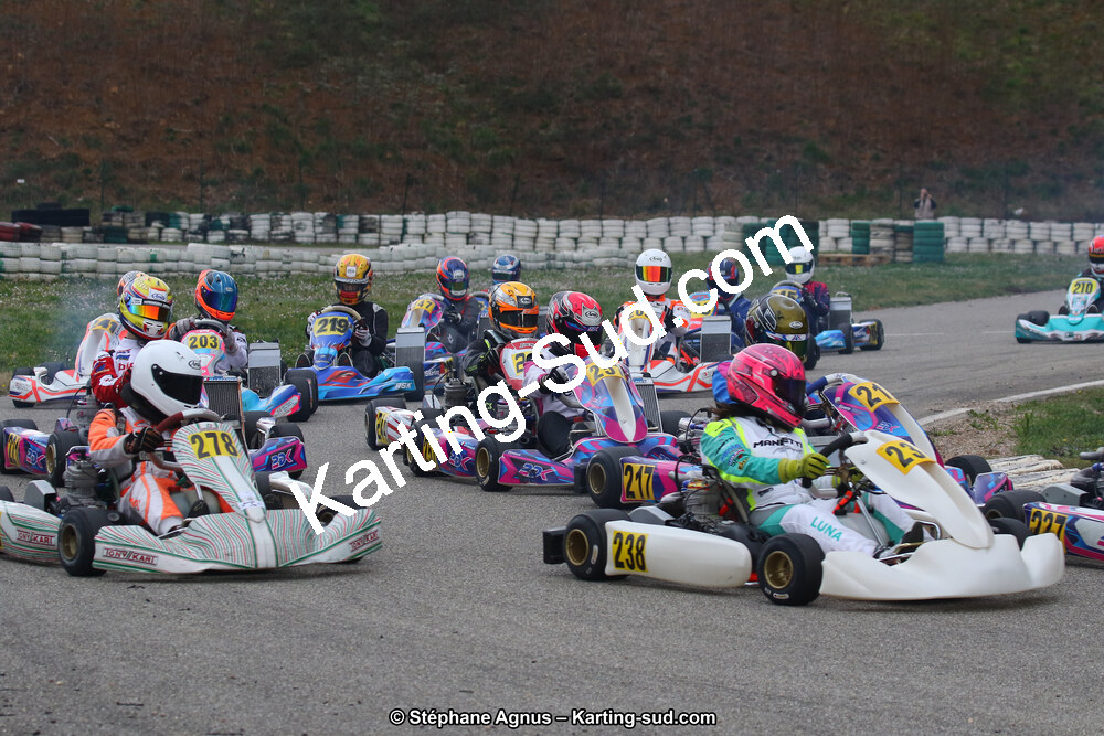 09 & 10/03/2019 : 1ère manche du Championnat du Sud à Alès (Photos Stéphane Agnus) 2019 — karting