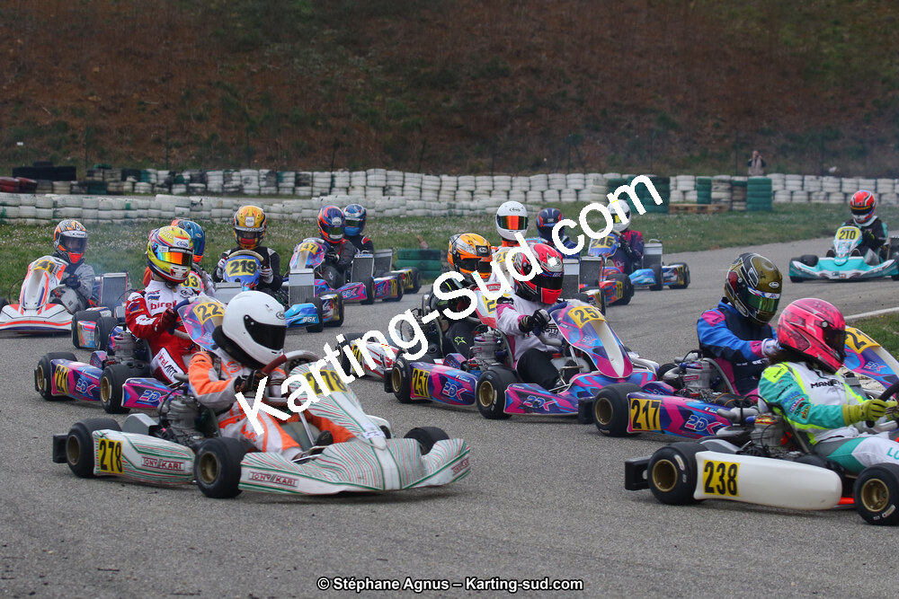 09 & 10/03/2019 : 1ère manche du Championnat du Sud à Alès (Photos Stéphane Agnus) 2019 — karting