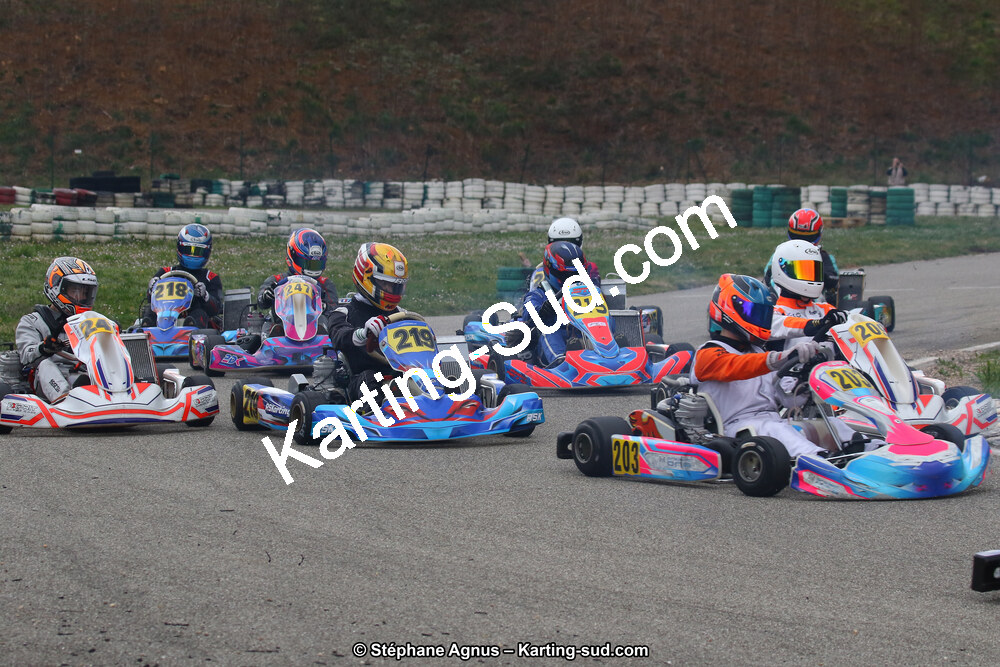 09 & 10/03/2019 : 1ère manche du Championnat du Sud à Alès (Photos Stéphane Agnus) 2019 — karting