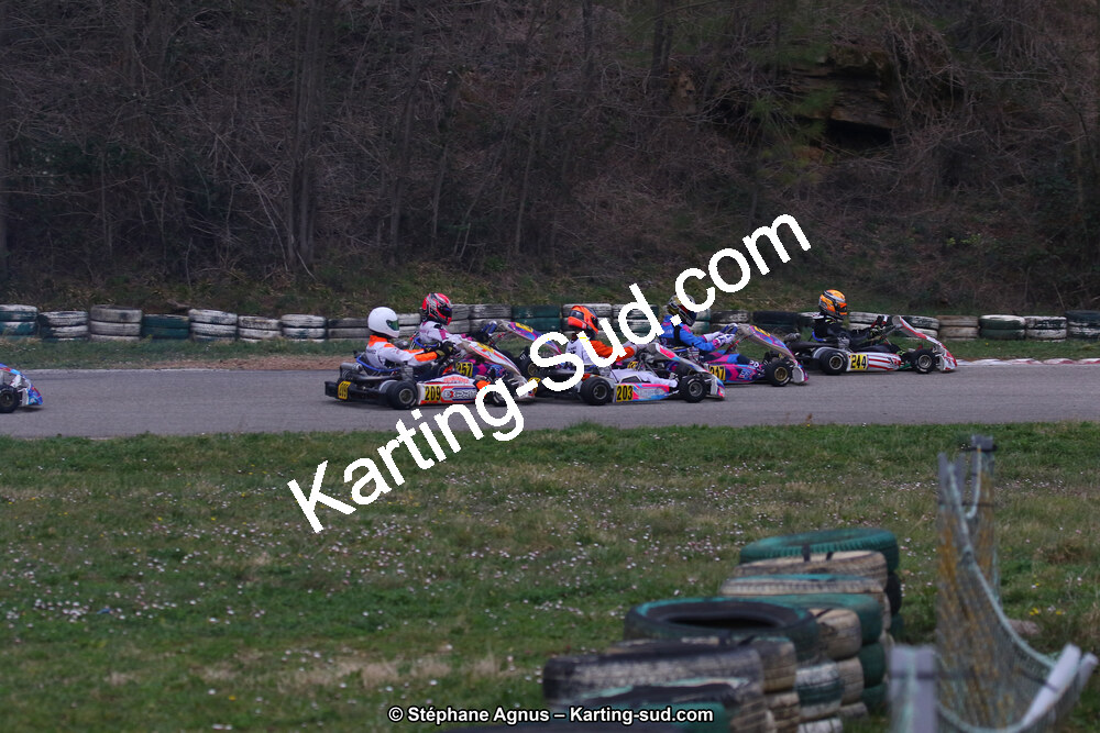 09 & 10/03/2019 : 1ère manche du Championnat du Sud à Alès (Photos Stéphane Agnus) 2019 — karting