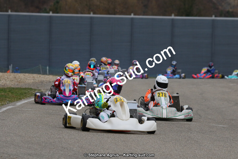 09 & 10/03/2019 : 1ère manche du Championnat du Sud à Alès (Photos Stéphane Agnus) 2019 — karting