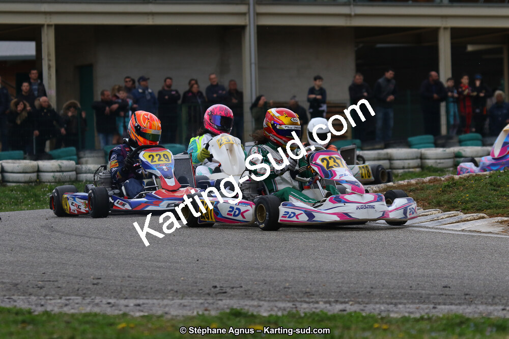 09 & 10/03/2019 : 1ère manche du Championnat du Sud à Alès (Photos Stéphane Agnus) 2019 — karting