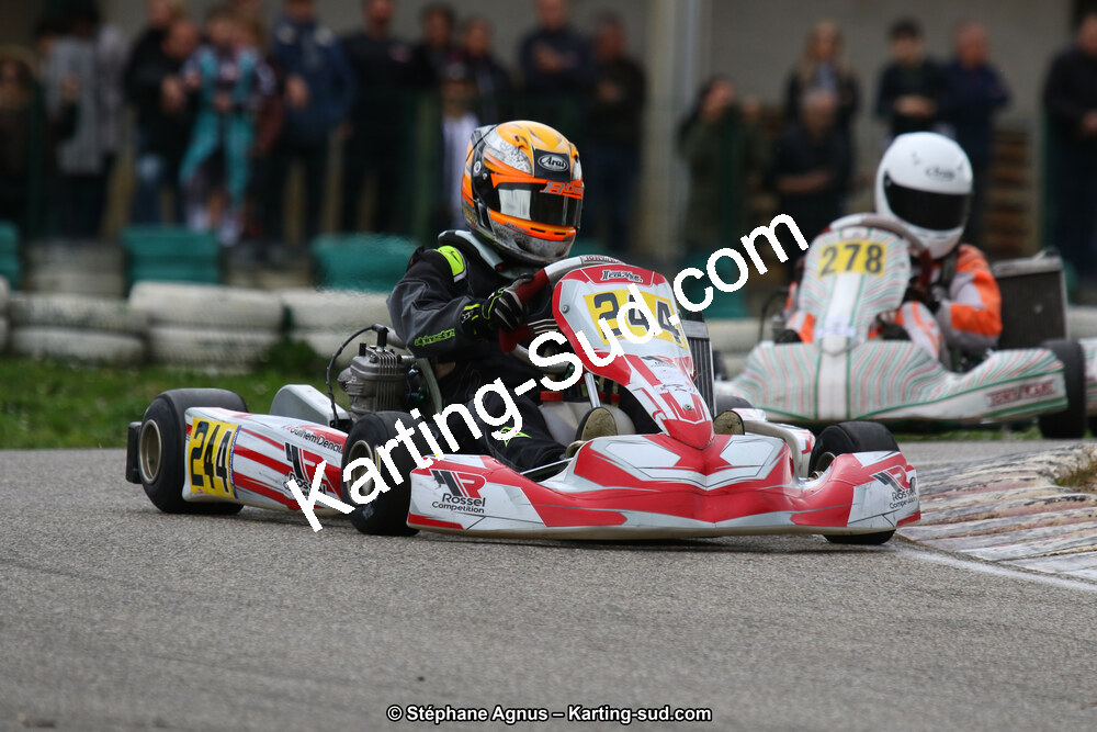 09 & 10/03/2019 : 1ère manche du Championnat du Sud à Alès (Photos Stéphane Agnus) 2019 — karting