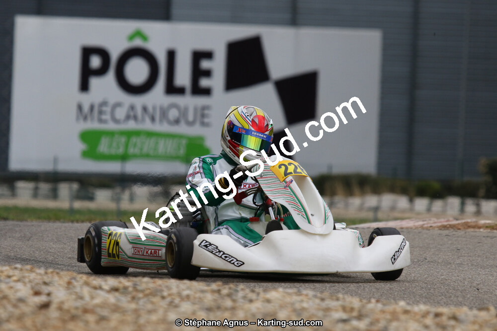 09 & 10/03/2019 : 1ère manche du Championnat du Sud à Alès (Photos Stéphane Agnus) 2019 — karting