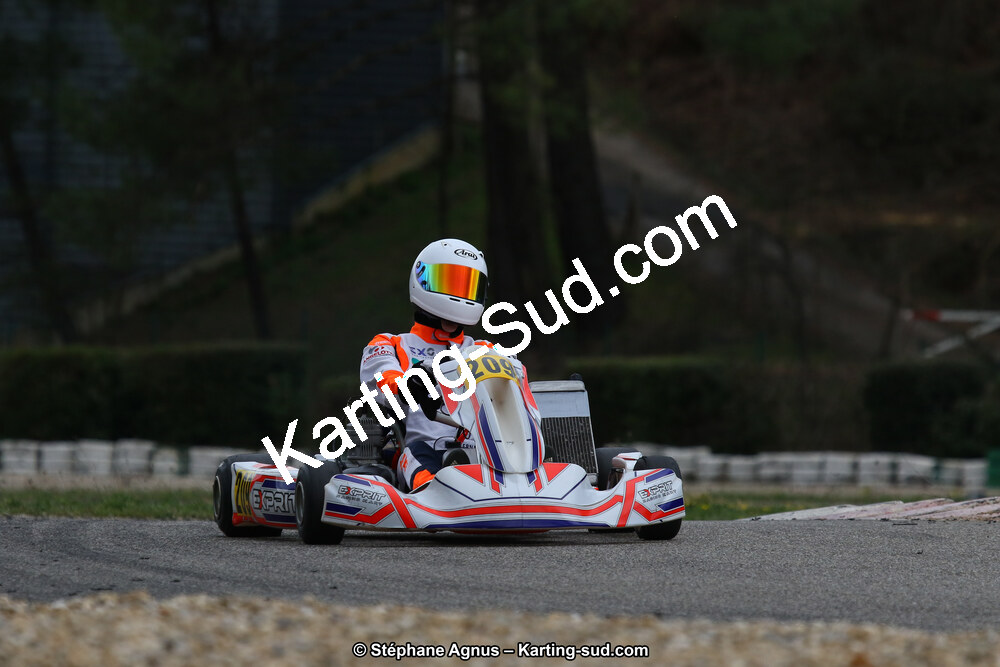 09 & 10/03/2019 : 1ère manche du Championnat du Sud à Alès (Photos Stéphane Agnus) 2019 — karting