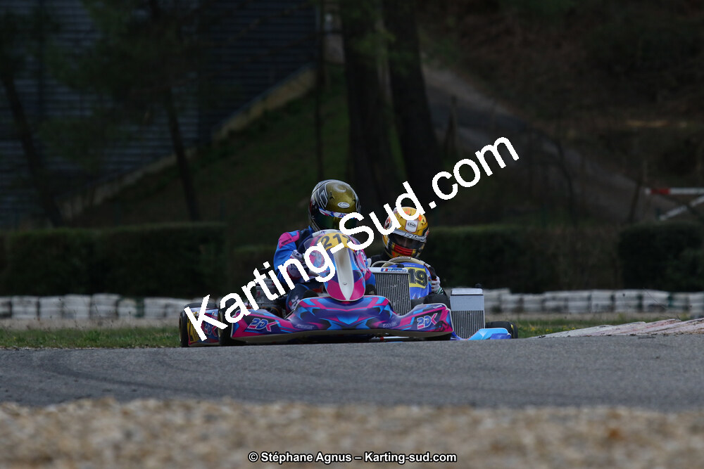 09 & 10/03/2019 : 1ère manche du Championnat du Sud à Alès (Photos Stéphane Agnus) 2019 — karting