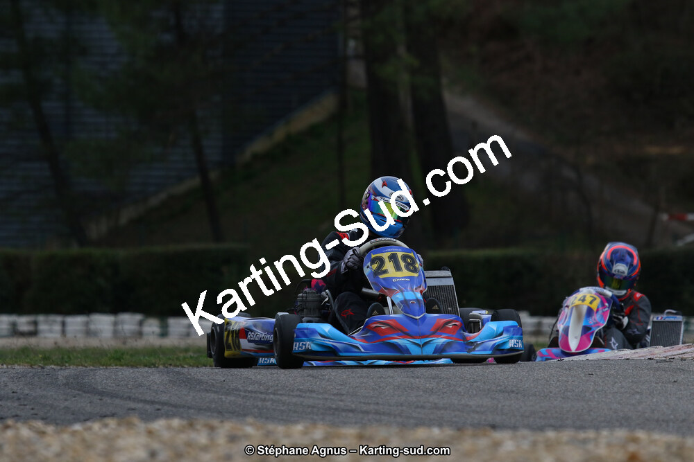 09 & 10/03/2019 : 1ère manche du Championnat du Sud à Alès (Photos Stéphane Agnus) 2019 — karting
