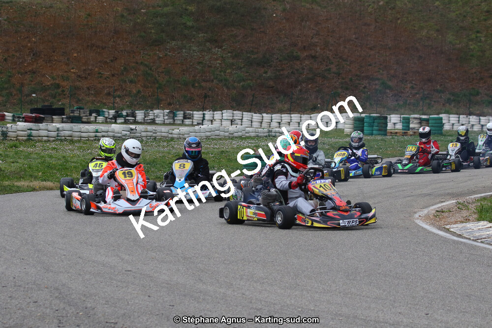 09 & 10/03/2019 : 1ère manche du Championnat du Sud à Alès (Photos Stéphane Agnus) 2019 — karting