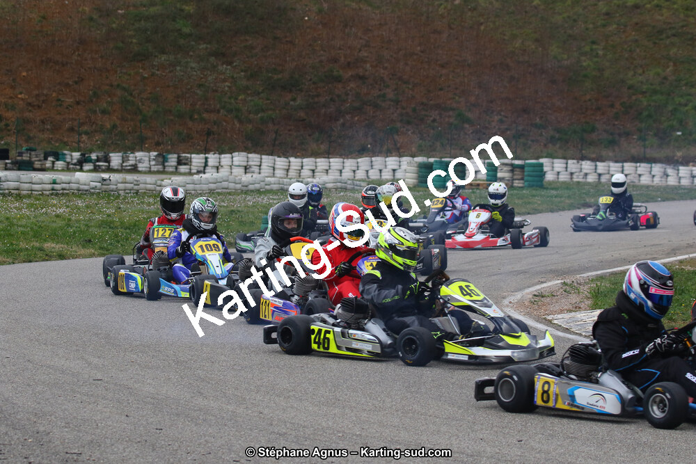 09 & 10/03/2019 : 1ère manche du Championnat du Sud à Alès (Photos Stéphane Agnus) 2019 — karting