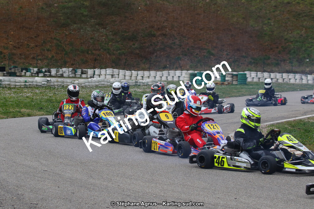 09 & 10/03/2019 : 1ère manche du Championnat du Sud à Alès (Photos Stéphane Agnus) 2019 — karting