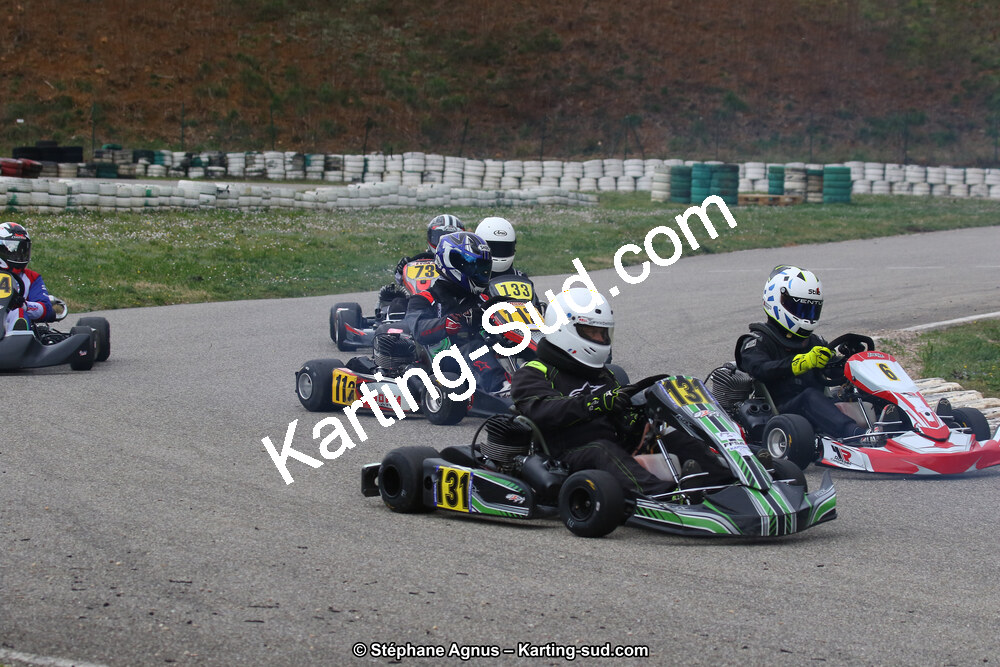 09 & 10/03/2019 : 1ère manche du Championnat du Sud à Alès (Photos Stéphane Agnus) 2019 — karting