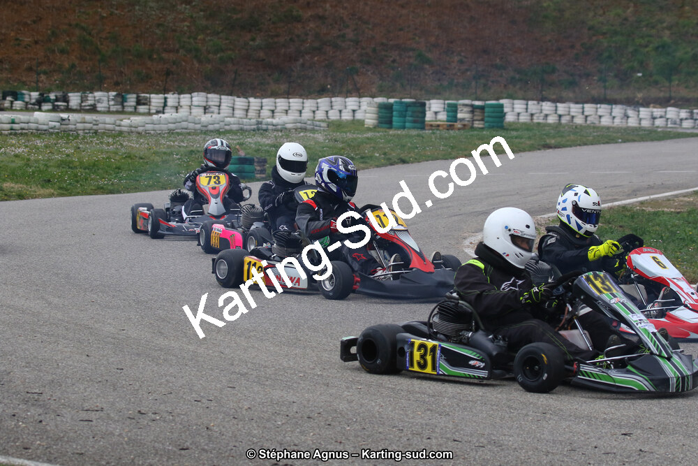 09 & 10/03/2019 : 1ère manche du Championnat du Sud à Alès (Photos Stéphane Agnus) 2019 — karting