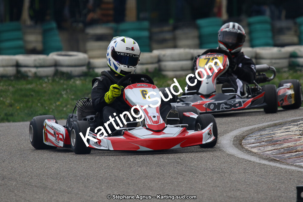09 & 10/03/2019 : 1ère manche du Championnat du Sud à Alès (Photos Stéphane Agnus) 2019 — karting