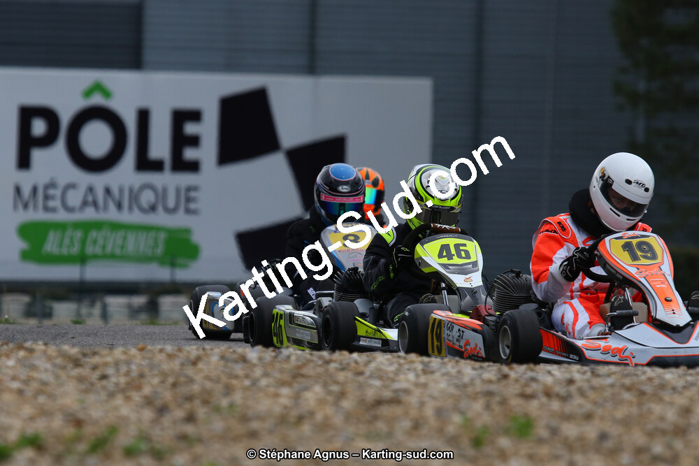 09 & 10/03/2019 : 1ère manche du Championnat du Sud à Alès (Photos Stéphane Agnus) 2019 — karting