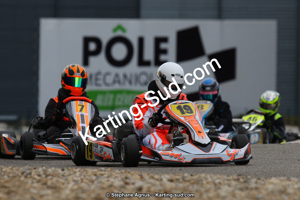 09 & 10/03/2019 : 1ère manche du Championnat du Sud à Alès (Photos Stéphane Agnus) 2019 — karting