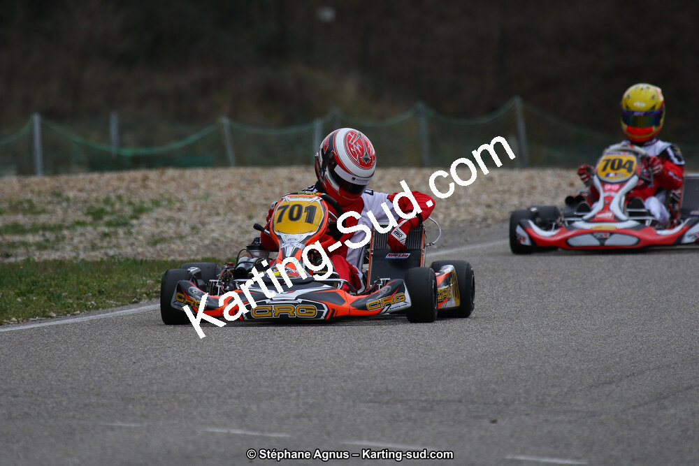 09 & 10/03/2019 : 1ère manche du Championnat du Sud à Alès (Photos Stéphane Agnus) 2019 — karting