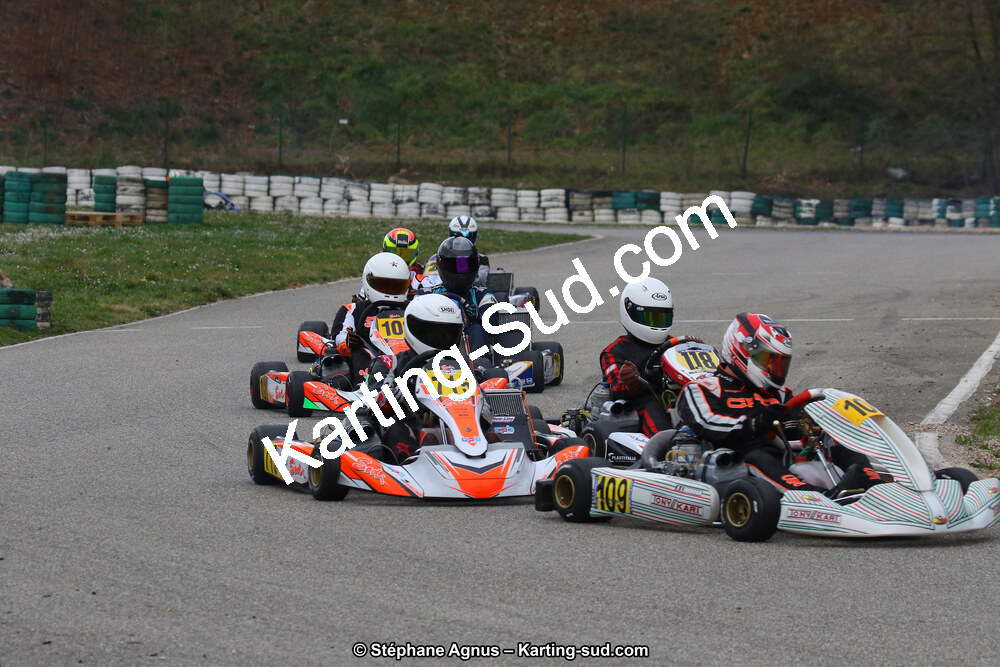 09 & 10/03/2019 : 1ère manche du Championnat du Sud à Alès (Photos Stéphane Agnus) 2019 — karting