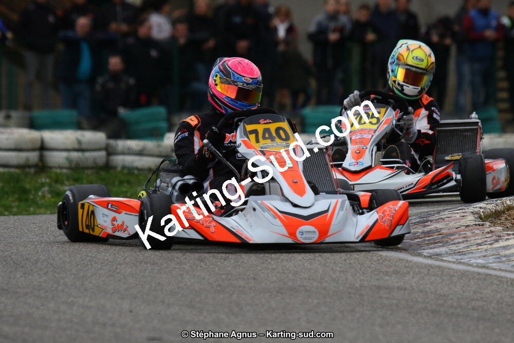 09 & 10/03/2019 : 1ère manche du Championnat du Sud à Alès (Photos Stéphane Agnus) 2019 — karting