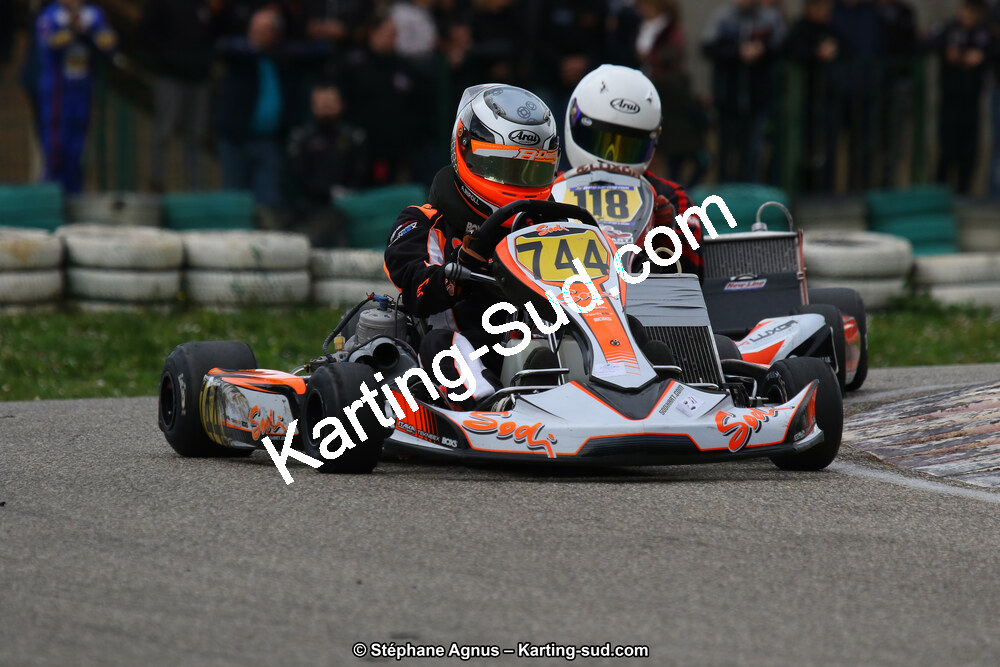 09 & 10/03/2019 : 1ère manche du Championnat du Sud à Alès (Photos Stéphane Agnus) 2019 — karting