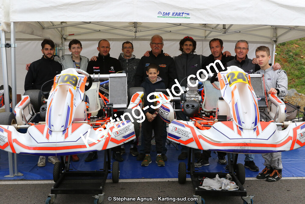 09 & 10/03/2019 : 1ère manche du Championnat du Sud à Alès (Photos Stéphane Agnus) 2019 — karting