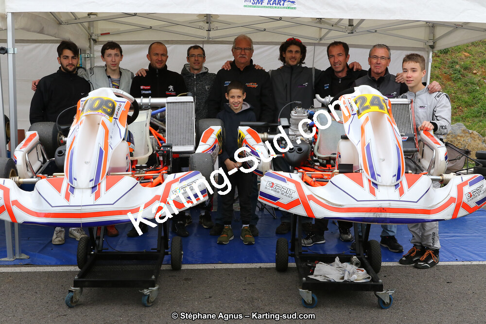 09 & 10/03/2019 : 1ère manche du Championnat du Sud à Alès (Photos Stéphane Agnus) 2019 — karting